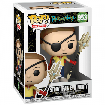 FUNKO POP! - Animation - Rick and Morty Story Train Evil Morty #953
